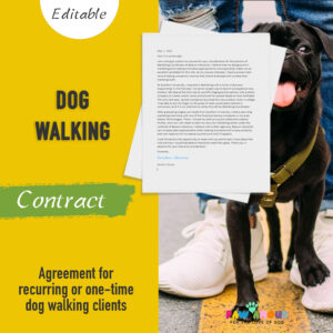 Dog Walking Contract